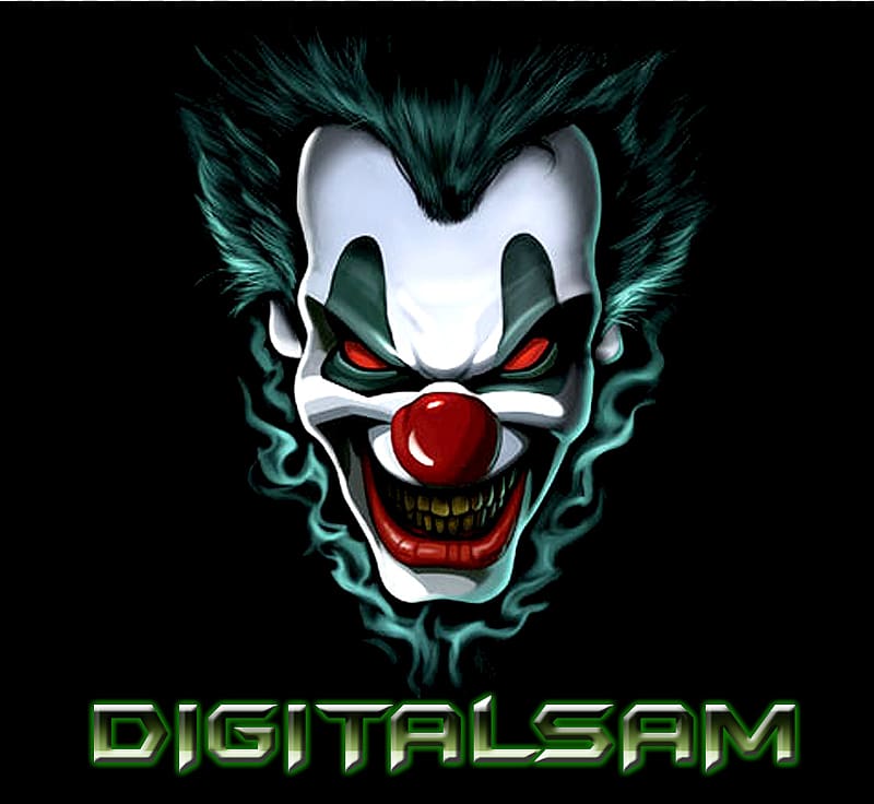 Digitalsam , Joker It T-shirt Evil clown, Evil transparent background PNG clipart