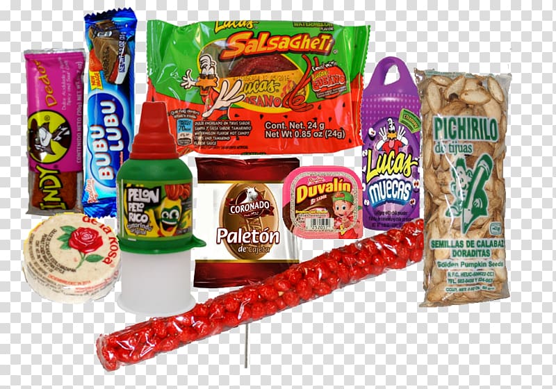 Mexican cuisine Junk food Fast food Chewing gum Candy, junk food transparent background PNG clipart