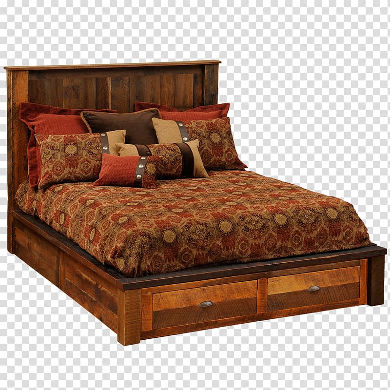 Bedside Tables Platform bed Furniture Bed size, bed transparent background PNG clipart