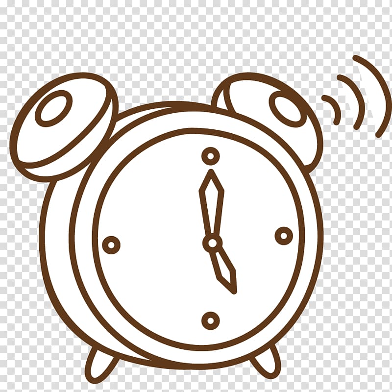 Harcerstvxed , Hand drawn alarm clock transparent background PNG clipart