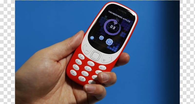 Nokia 3310 (2017) Mobile World Congress Nokia 6, smartphone transparent background PNG clipart
