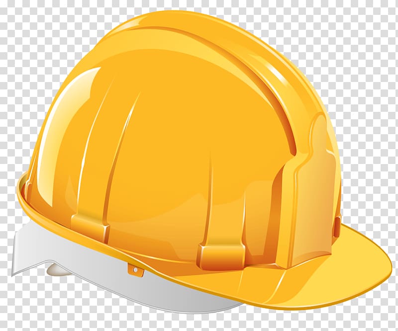 yellow hard hat illustration, Hard hat Cap , Hard Hat transparent background PNG clipart