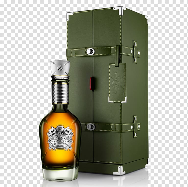 Blended whiskey Chivas Regal Scotch whisky Single malt whisky, chivas transparent background PNG clipart