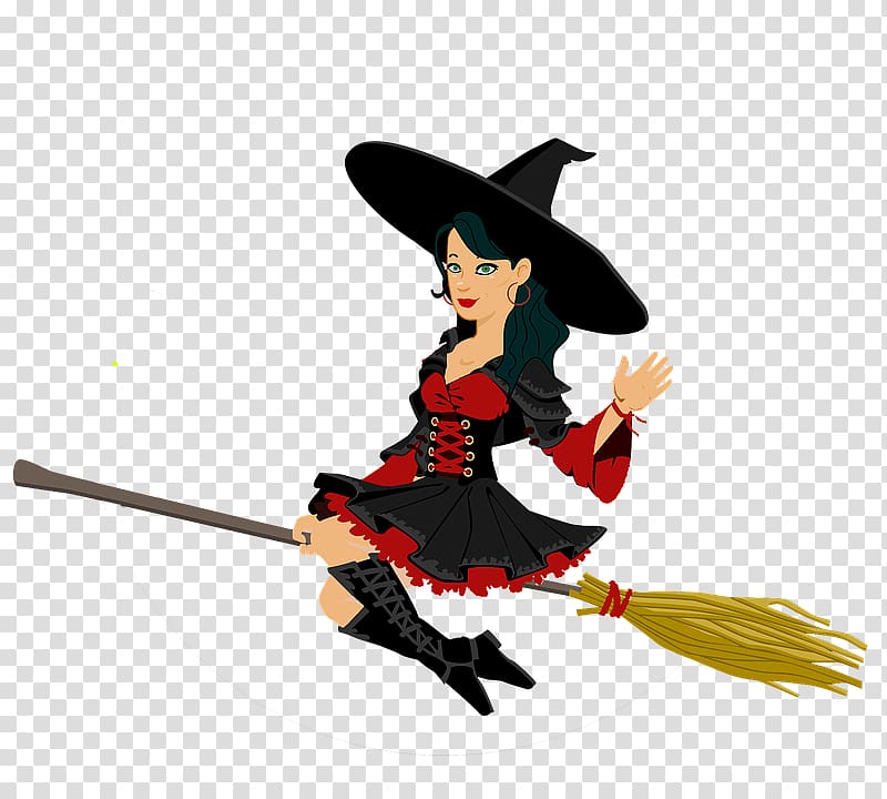 Witchcraft Spell Broom , witch transparent background PNG clipart