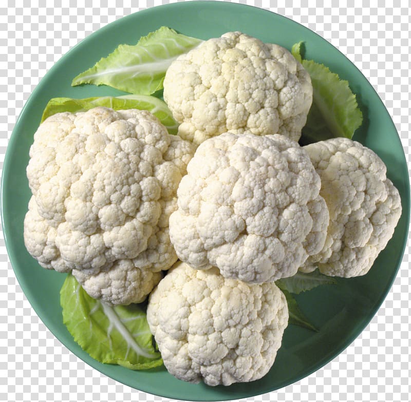 Cauliflower Chinese broccoli Vegetable Rapini, Cauliflower transparent background PNG clipart