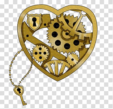 Steampunk Drawing Heart Desktop , others transparent background PNG clipart