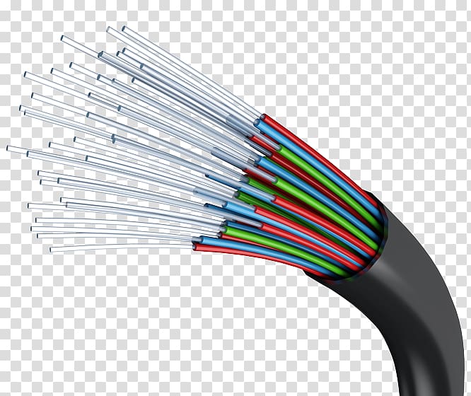cable wire illustration, Light Optical fiber Network Cables Optics, optics transparent background PNG clipart