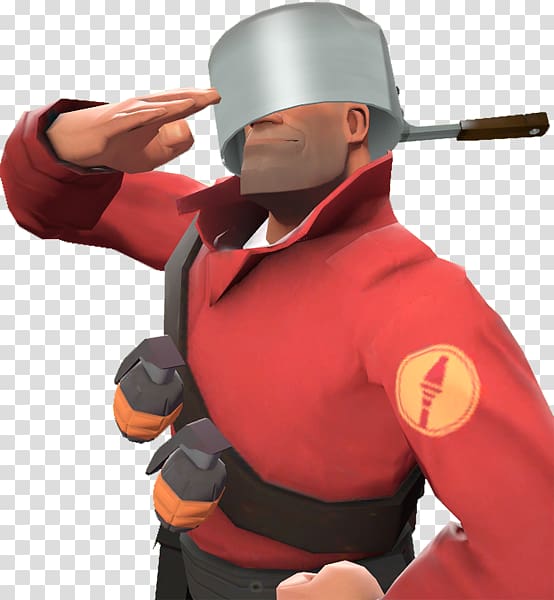 Team Fortress 2 Grenadier Soldier Infantry Hat, Soldier transparent background PNG clipart