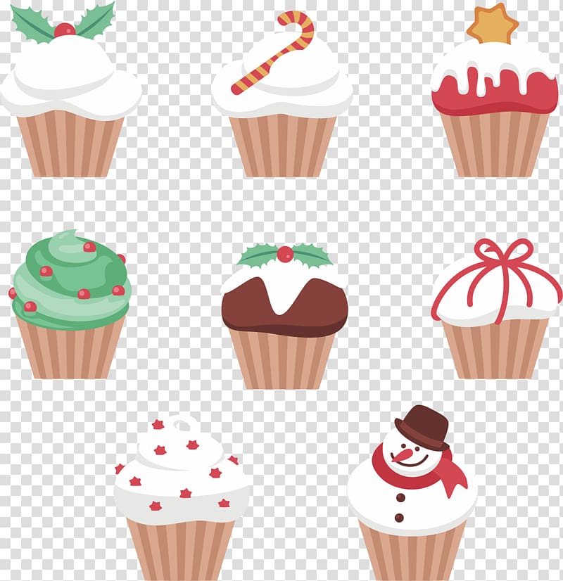 Cupcake Muffin Cream , Delicious cake package transparent background PNG clipart
