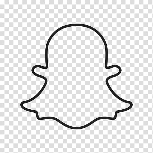 Snapchat transparent background PNG clipart | HiClipart