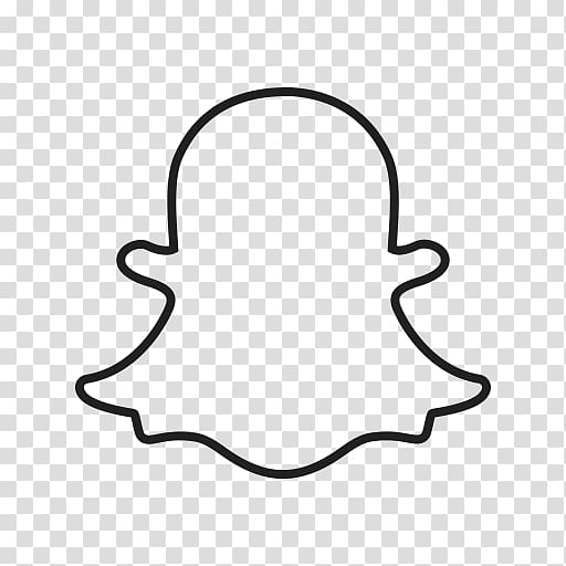 Snapchat transparent background PNG clipart