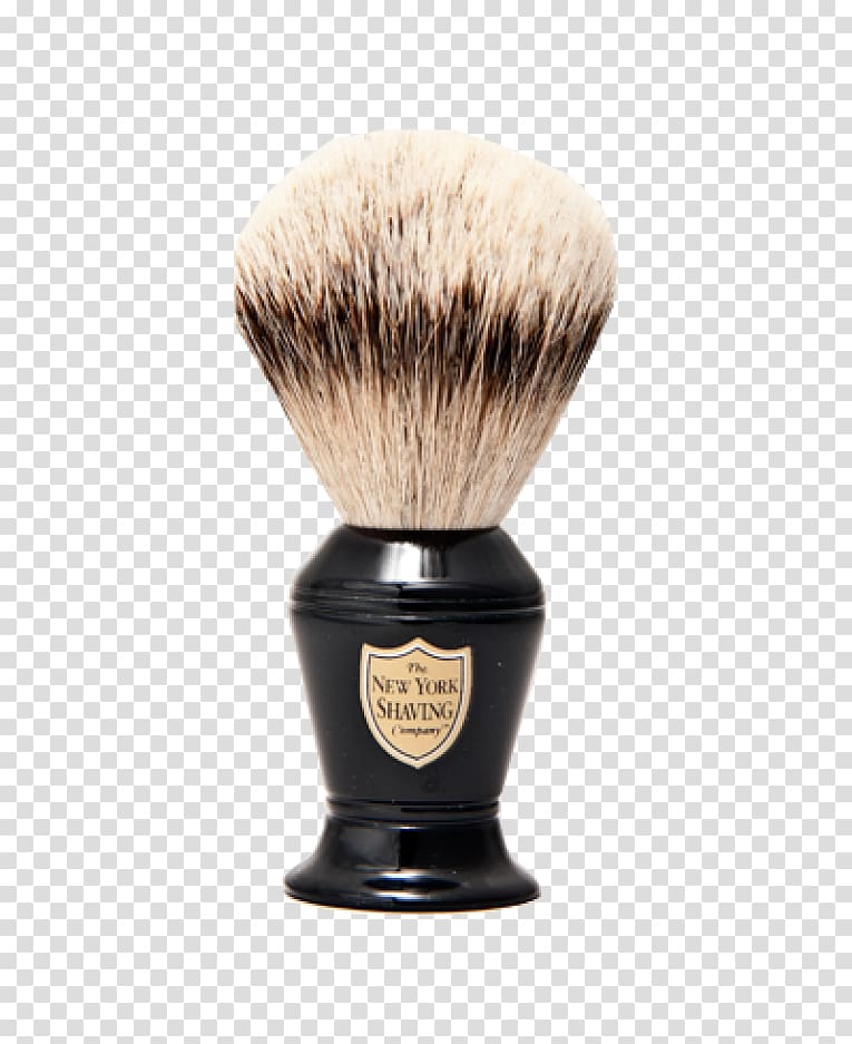 Shave brush The New York Shaving Company Shaving Cream, black brush brush transparent background PNG clipart