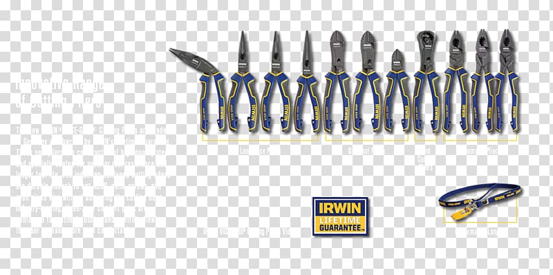 Hand tool Locking pliers Irwin Industrial Tools, Pliers transparent background PNG clipart