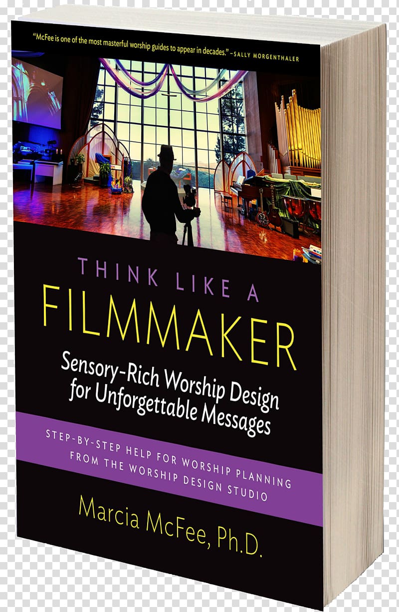 Think Like a Filmmaker: Sensory-Rich Worship Design for Unforgettable Messages Display advertising Paperback, Marcia Banks And Buddy Mysteries transparent background PNG clipart