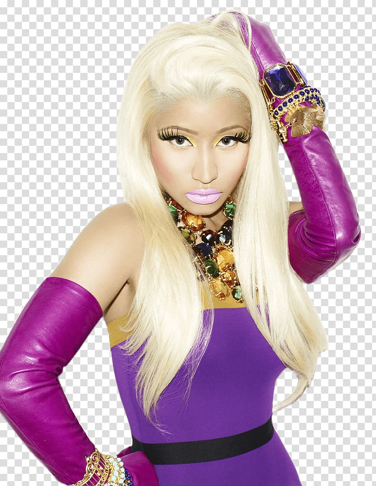 Nicki Minaj, Nicki Minaj Purple transparent background PNG clipart
