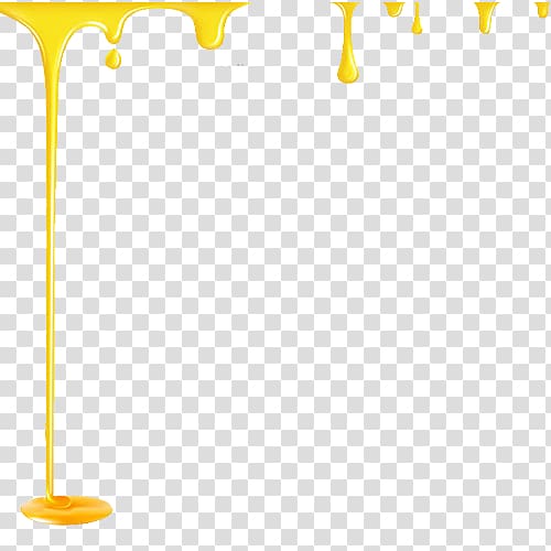 dripping honey transparent background PNG clipart