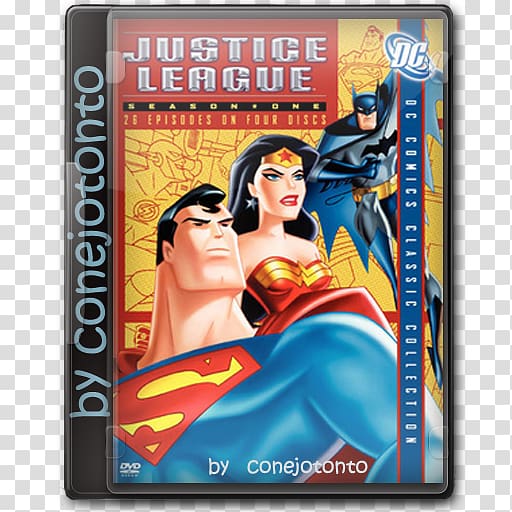 Justice League, Season 1 DVD Animated series Episode, La liga de la justicia transparent background PNG clipart