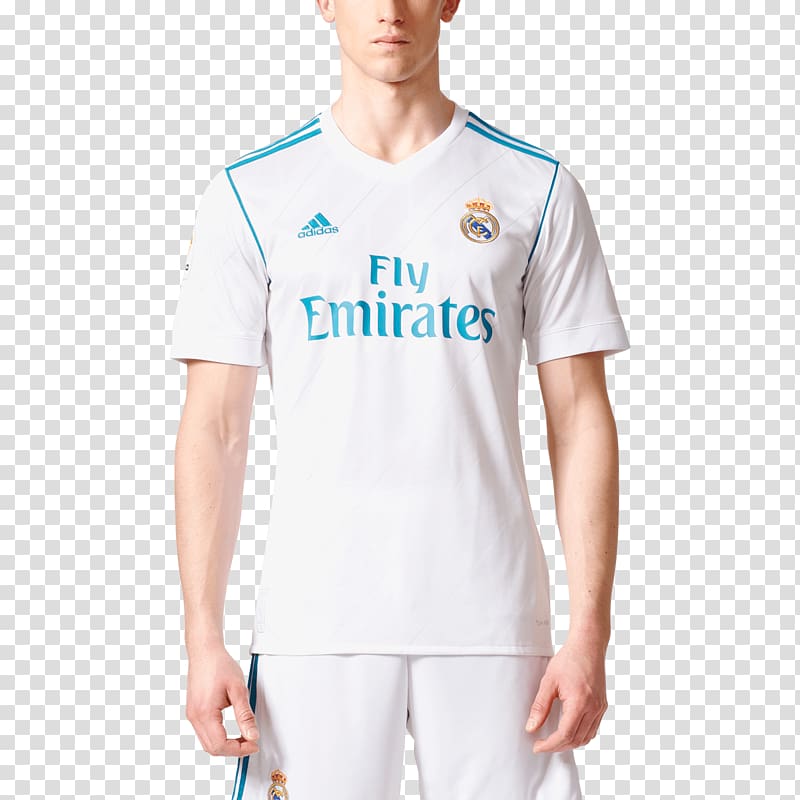 Real Madrid C.F. Tracksuit adidas Originals Store Madrid La Liga T-shirt, Product Model transparent background PNG clipart