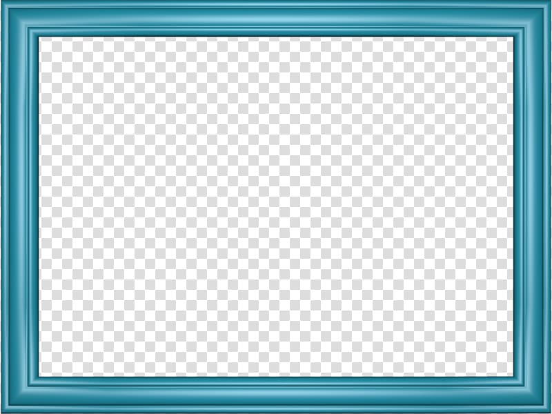 blue wooden frame, Window Board game Square Area Pattern, Blue Border Frame transparent background PNG clipart
