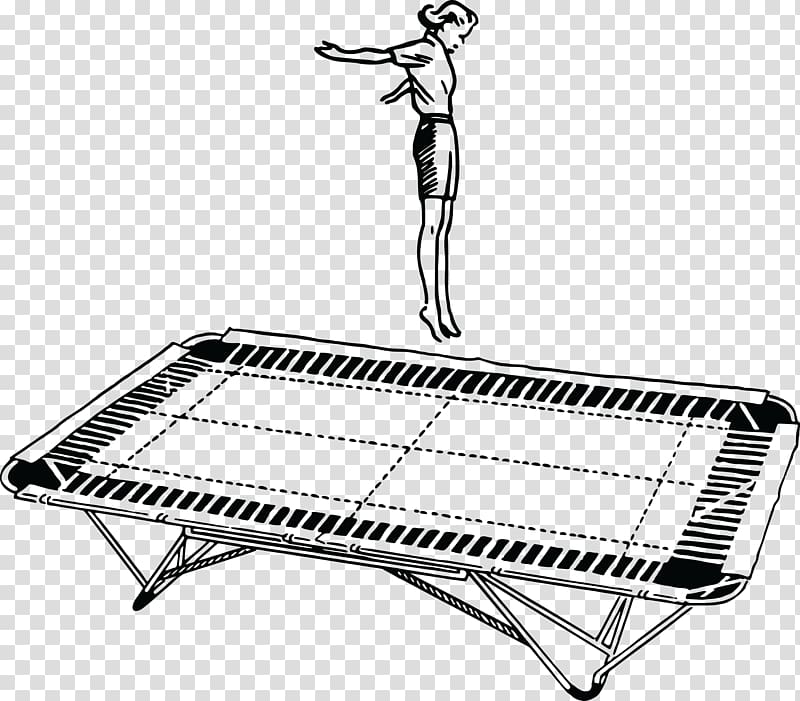Trampoline Trampolining Jumping , Trampoline transparent background PNG clipart
