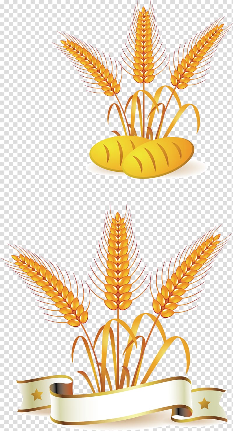 Whole wheat bread Whole wheat bread , Exquisite rice decoration design design transparent background PNG clipart