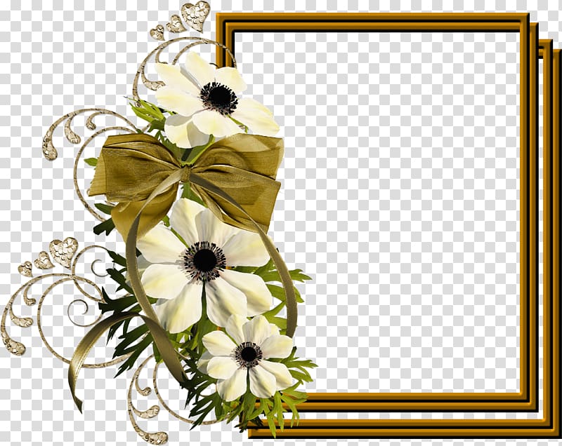 Floral design Frames, Computer Cluster transparent background PNG clipart
