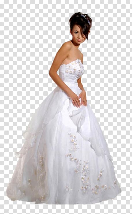 Wedding dress Torte Party dress, Whitney Houston transparent background PNG clipart