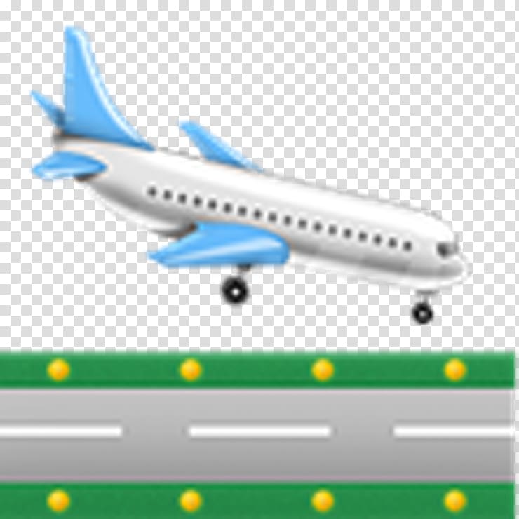 Airplane Emojipedia iPhone Flight, airplane transparent background PNG clipart