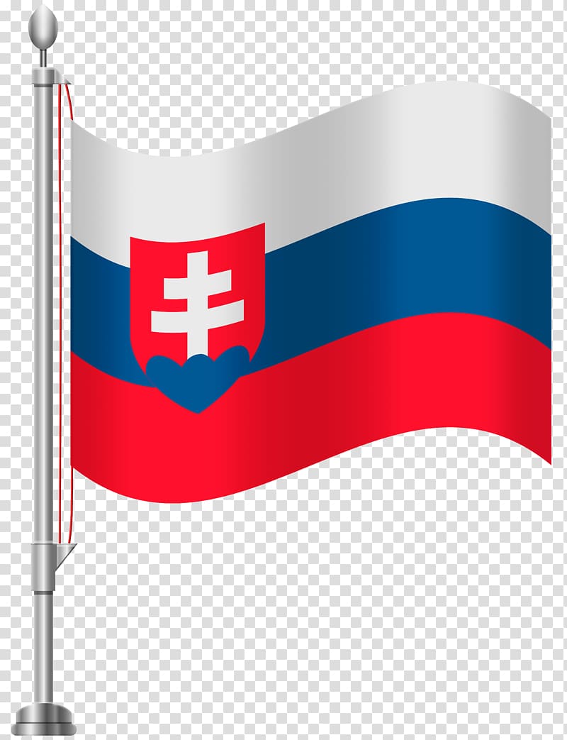 Flag , Slovakia transparent background PNG clipart