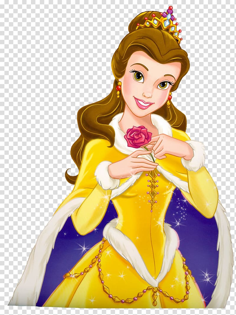 Belle Beauty and the Beast Disney Princess Princess Jasmine Ariel, beauty and the beast transparent background PNG clipart