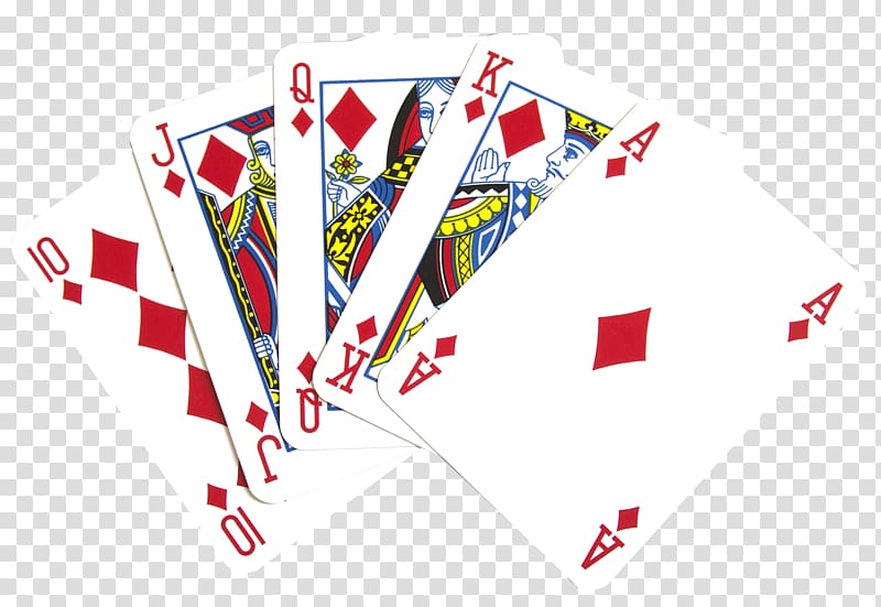 five high diamond deck cards, World Series of Poker Playing card Card game Gambling, Playing Cards transparent background PNG clipart