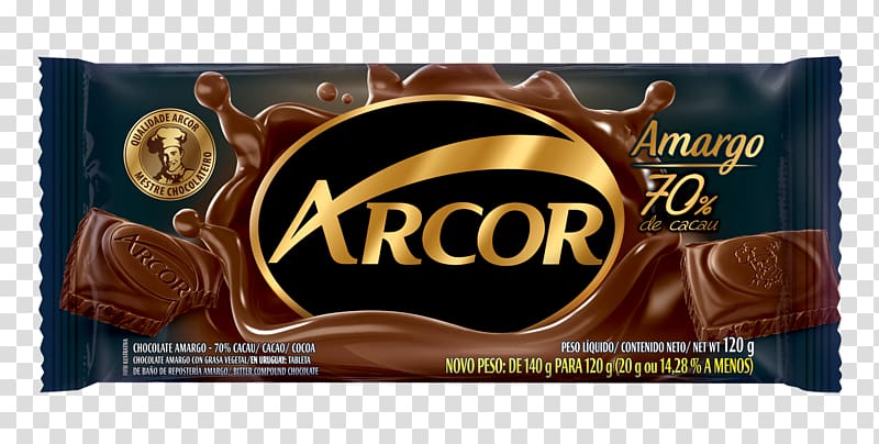 Chocolate bar Dessert bar Grupo Arcor Milk, chocolate transparent background PNG clipart