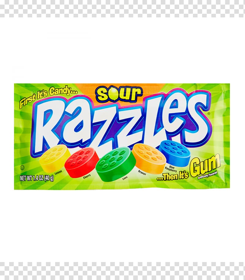 Chewing gum Sour Razzles Candy Frankenmuth Cheese Haus, chewing gum transparent background PNG clipart