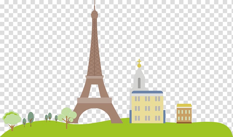 Eiffel Tower Illustration, Paris house tower transparent background PNG clipart