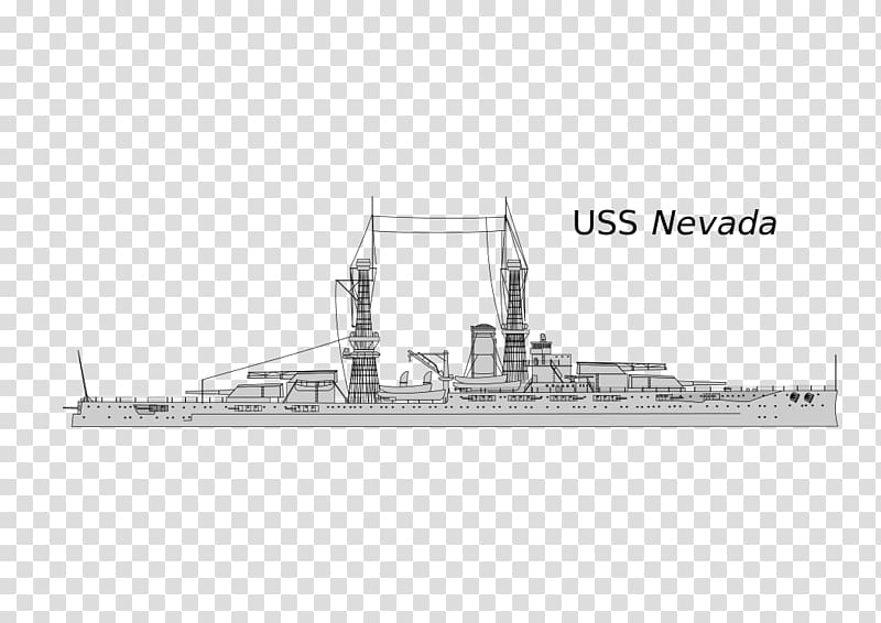USS Nevada (BB-36) Battleship Dreadnought United States Navy, nevada transparent background PNG clipart