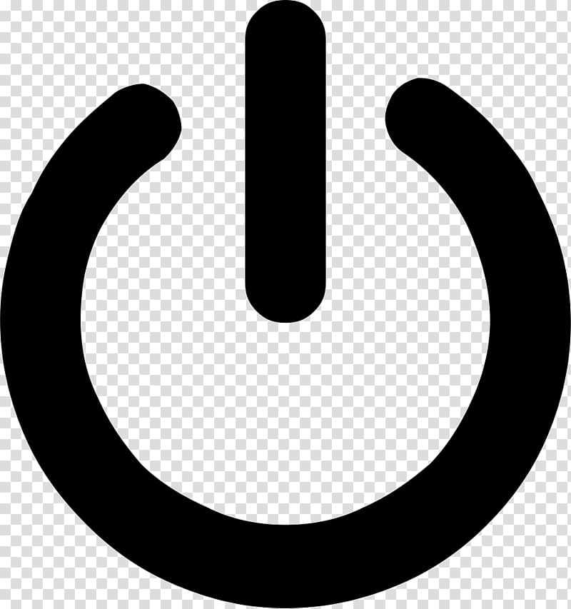 Power symbol Computer Icons, symbol transparent background PNG clipart