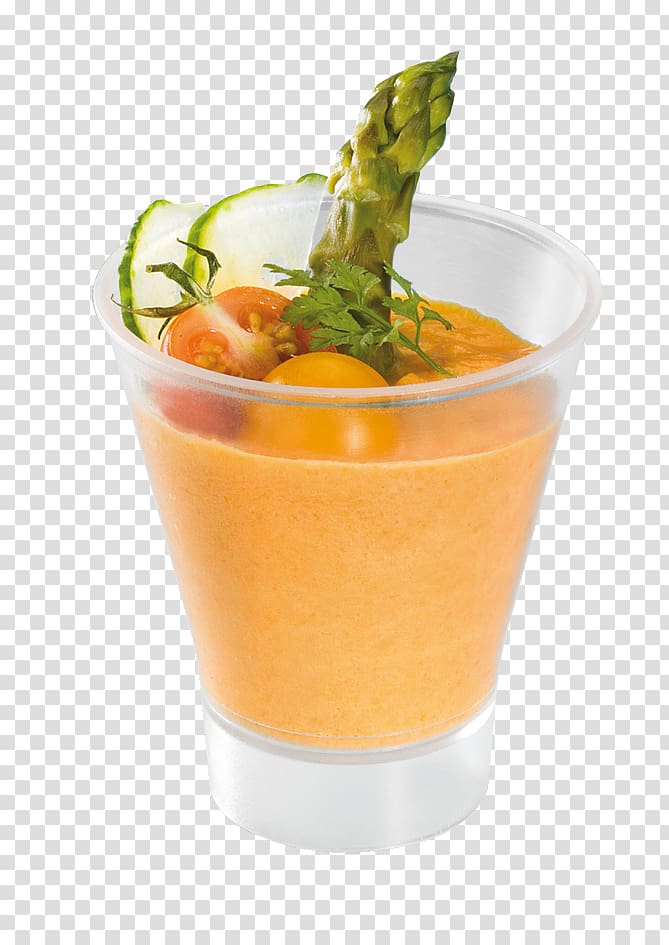 Orange drink Cocktail garnish Health shake Verrine, bombing transparent background PNG clipart