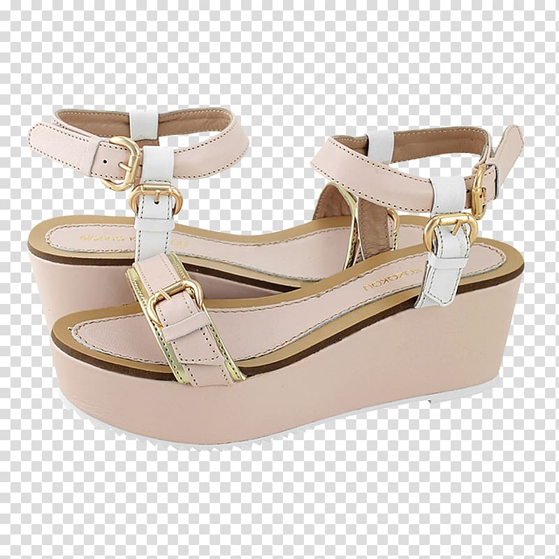 Sandal Beige Shoe, Platform Shoes transparent background PNG clipart