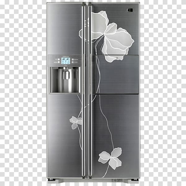 Refrigerator LG Electronics Home appliance Auto-defrost Washing machine, LG Refrigerator transparent background PNG clipart