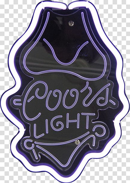 Coors Light Coors Brewing Company Beer Miller Brewing Company Corona, Neon Light effect transparent background PNG clipart