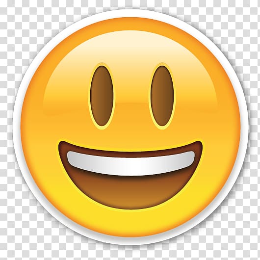 Emoji Smiley Emoticon Face, laughing transparent background PNG clipart