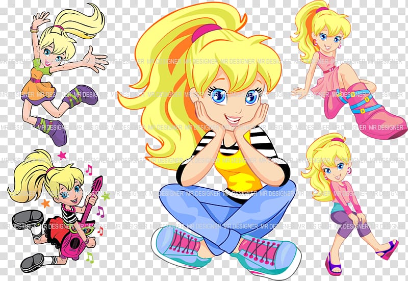 Polly Pocket Doll , doll transparent background PNG clipart