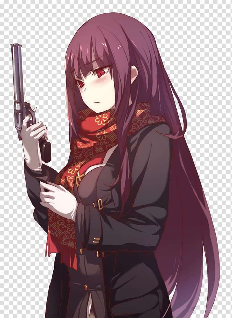 Girls' Frontline Walther WA 2000 Heckler & Koch UMP Game Heckler & Koch MG5, girls frontline anime transparent background PNG clipart