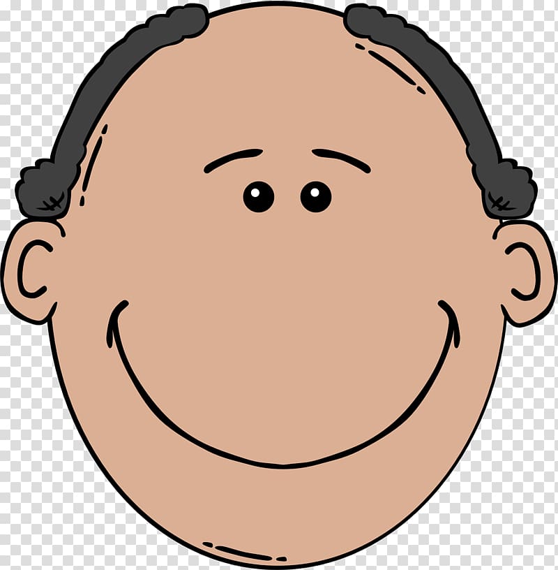 Cartoon Face Man , OLD MAN transparent background PNG clipart