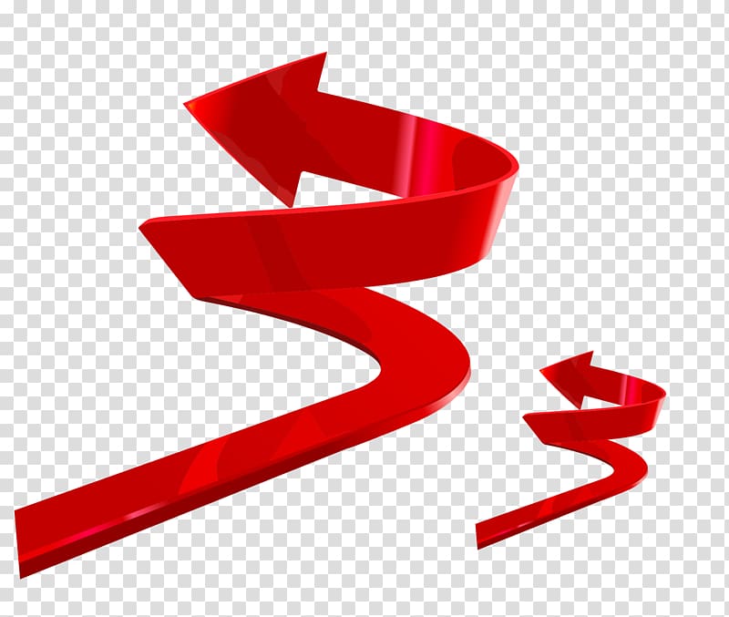 Arrow , Red zigzag arrow transparent background PNG clipart