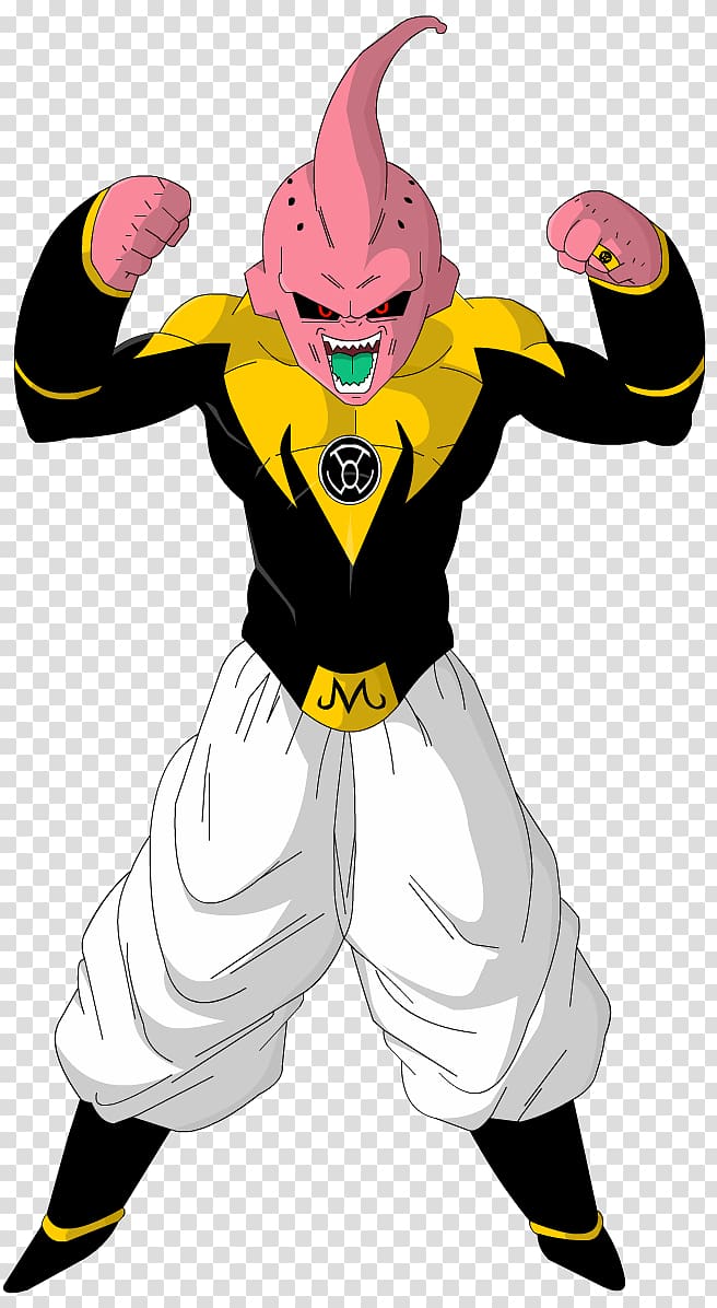 Majin Buu Sinestro Corps Vegeta Green Lantern, red lantern transparent background PNG clipart