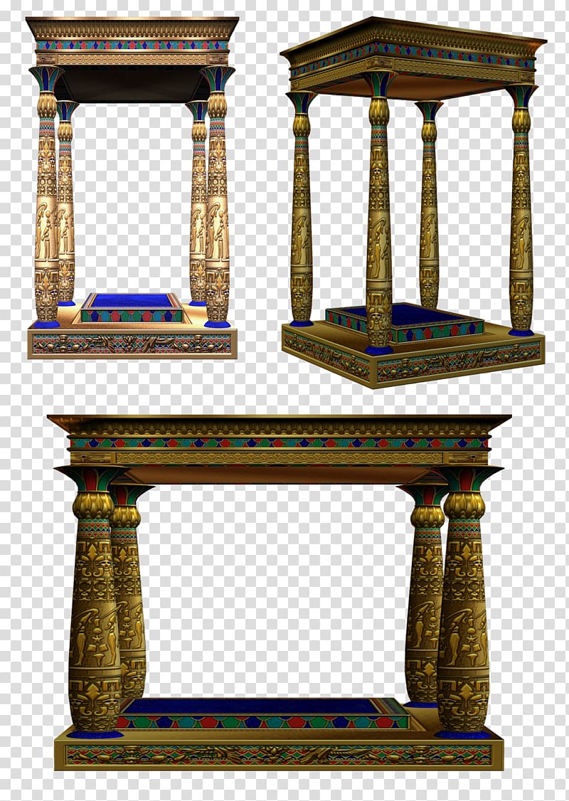 Column Ancient Egyptian architecture Ancient Egyptian architecture Architectural style, column transparent background PNG clipart
