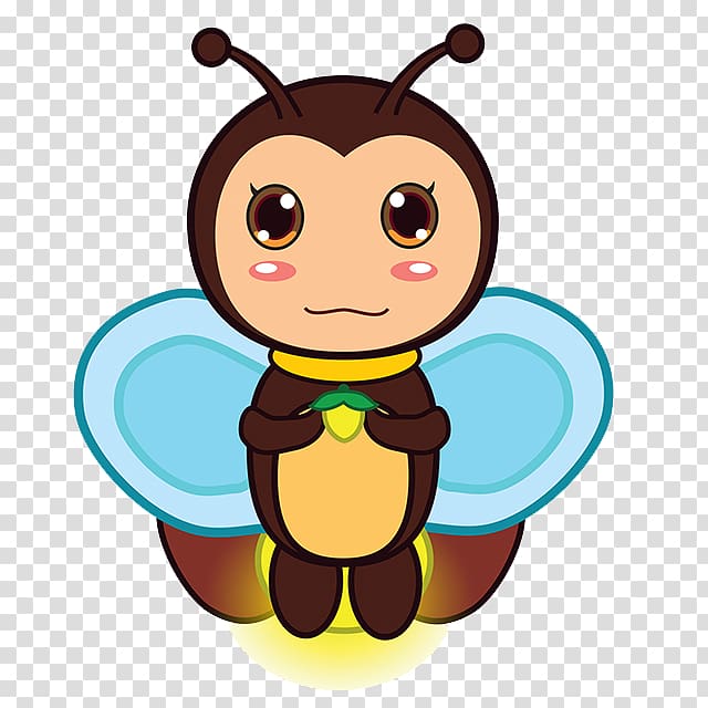 Cartoon, firefly transparent background PNG clipart