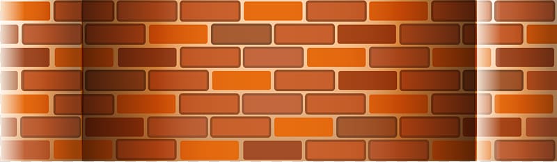 orange brick wall , Wall , Brick Wall Fence transparent background PNG clipart