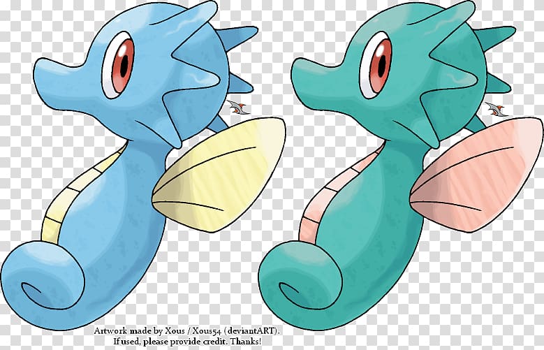 Seahorse Horsea Pokémon X and Y Seadra, seahorse transparent background PNG clipart